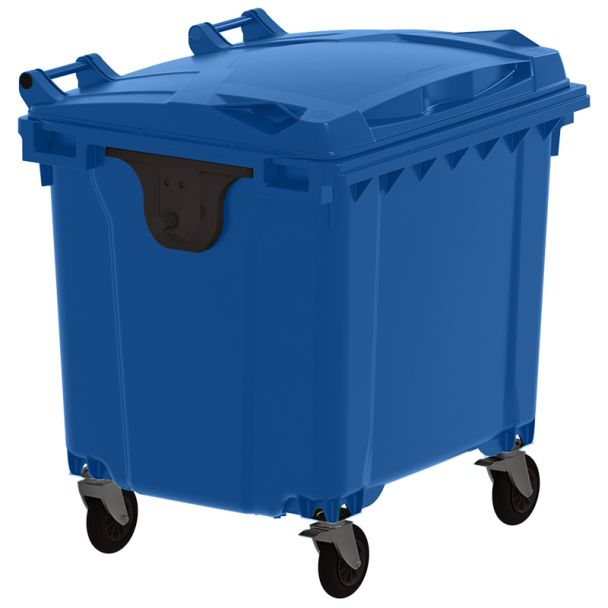 Blue Wheelie Bin