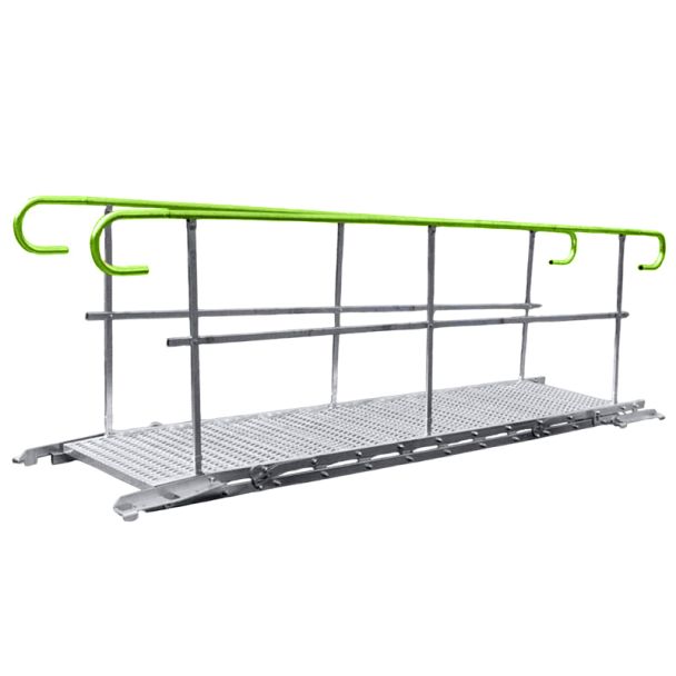 Temporäre Bodenbrücke