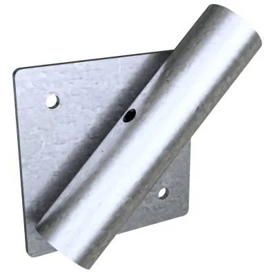 Aufnahme von Geländerpfosten