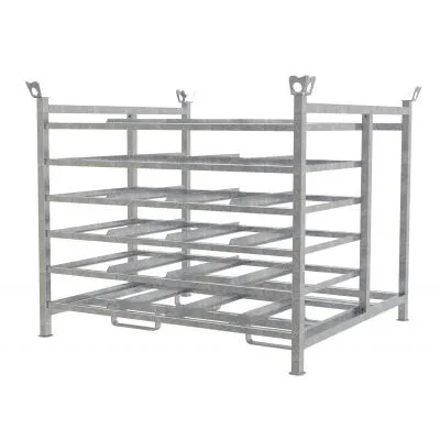 Lager- und Transportpalette für 28 Klappbaken Lager- und Transportpalette für 28 Klappbaken