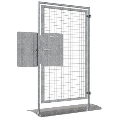 Mobilzaun Fluchttür Panikfunktion D Mobilzaun Fluchttür Panikfunktion D