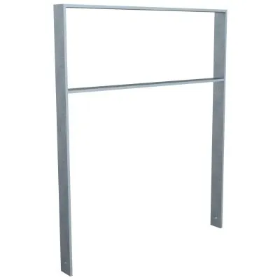 Anlehnbügel aus Flachstahl 80 x 12 mm Anlehnbügel aus Flachstahl 80 x 12 mm