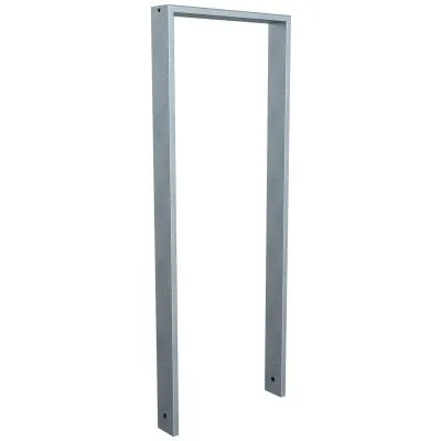 Ahnlehnbügel aus Stahlrohr 80 x 20 mm