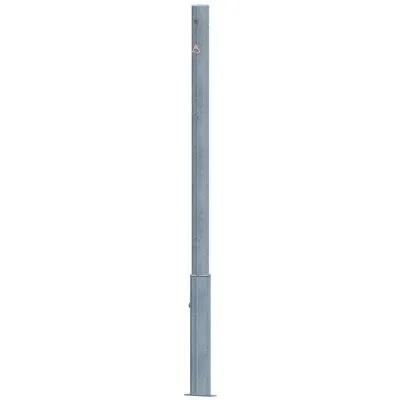 Absperrpfosten Stahlrohr Ø 60 x 2,5 mm herausnehmbar mit Profilzylinderschloss Absperrpfosten Stahlrohr Ø 60 x 2,5 mm herausnehmbar mit Profilzylinderschloss