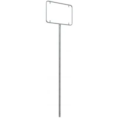 Schilderpfosten mit Rahmen 60x90 Schilderpfosten mit Rahmen 60x90