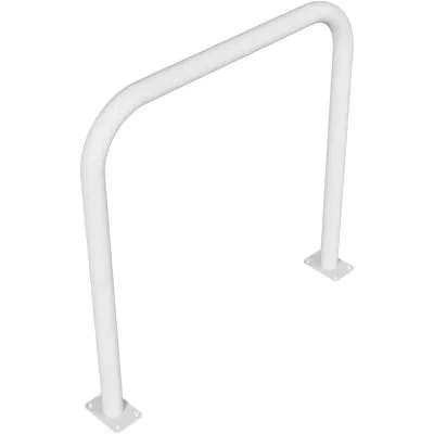 Rohrbügel aus Stahlrohr Ø 60 x 2,5 mm ohne Querholm für Dübelbefestigung Rohrbügel aus Stahlrohr Ø 60 x 2,5 mm ohne Querholm für Dübelbefestigung