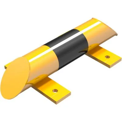 Rammschutz-Balken Stahlrundrohr Ø 76 mm für Dübelbefestigung Rammschutz-Balken Stahlrundrohr Ø 76 mm für Dübelbefestigung