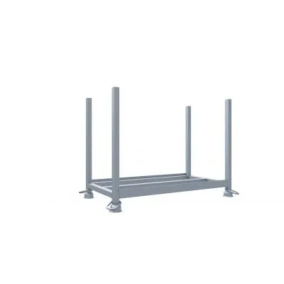 Stapelpalette für 25 Mobilzaunfüße Stapelpalette für 25 Mobilzaunfüße