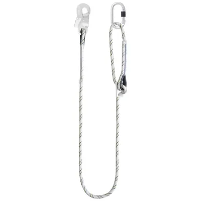 Verstellbares Verbindungsmittel aus Kernmantelseil zur Arbeitsplatzpositionierung – 2 m Verstellbares Verbindungsmittel aus Kernmantelseil zur Arbeitsplatzpositionierung – 2 m