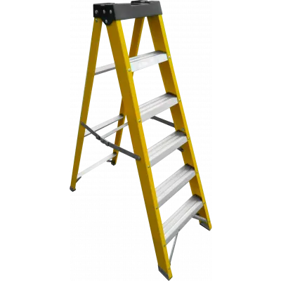 Professionelle Fiberglas-Trittleiter für Elektroarbeiten