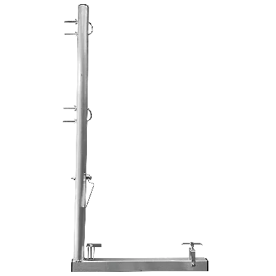 Gerüstpfosten und Halterungen Gerüstpfosten und Halterungen