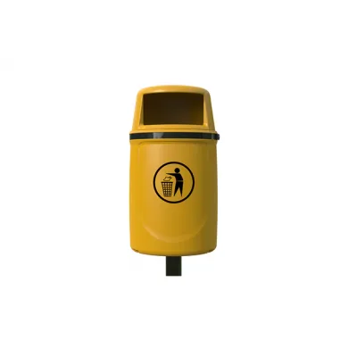 Wand- und Pfostenmontierter Abfalleimer Wand- und Pfostenmontierter Abfalleimer
