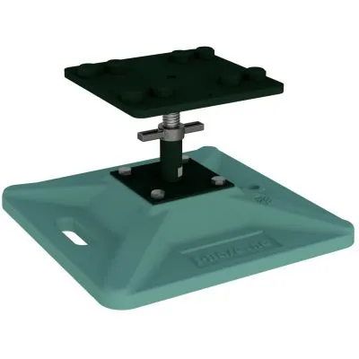 S-Base System - Stütze für Verbund von vierContai S-Base System - Stütze für Verbund von vierContai