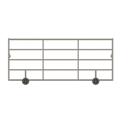 Mobiler Viehzaun mit Rädern Mobiler Viehzaun mit Rädern