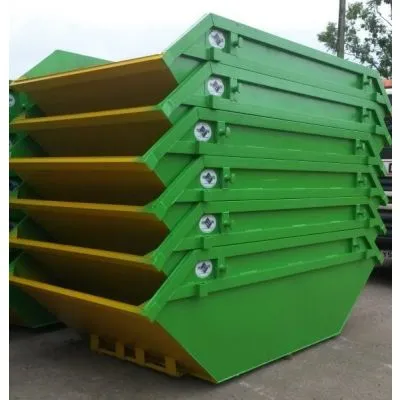 6 Yard Baucontainer - Offener Kettenlift 6 Yard Baucontainer - Offener Kettenlift