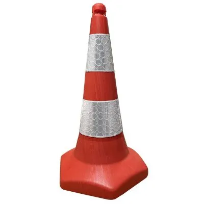 Kingkone Einteiliger Verkehrskegel - 75 cm - Orange - Klasse 3 Reflexion Kingkone Einteiliger Verkehrskegel - 75 cm - Orange - Klasse 3 Reflexion