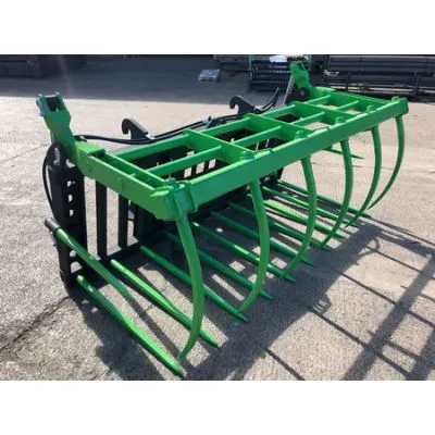 Teleskoplader-Mistgreifer