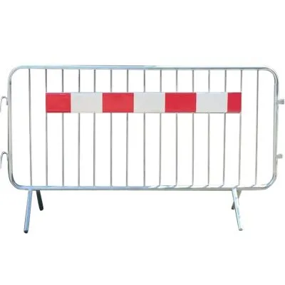Fußgängerbarriere mit Reflektorstreifen - 2,3 m Fußgängerbarriere mit Reflektorstreifen - 2,3 m