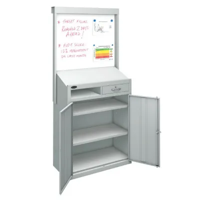 Informationsarbeitsplatz & Tafel Informationsarbeitsplatz & Tafel