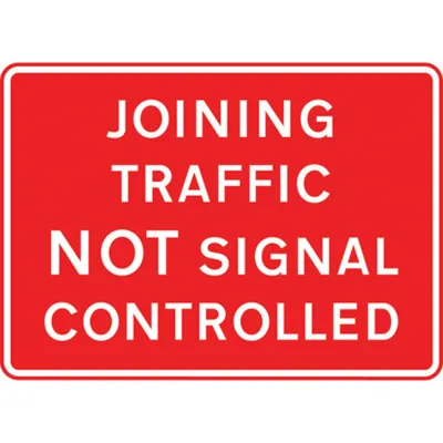 Einfädeln in den Verkehr ohne Ampelregelung – Verkehrszeichen Einfädeln in den Verkehr ohne Ampelregelung – Verkehrszeichen