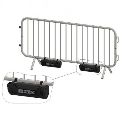 Sandgefüllte Ballastgewichte für Barrieren Sandgefüllte Ballastgewichte für Barrieren