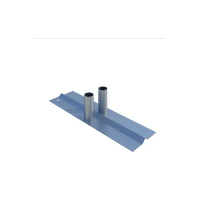 Flache Metallfüße für Absperrgitter Flache Metallfüße für Absperrgitter