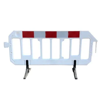 Weiße Kunststoff-Straßenbarriere Weiße Kunststoff-Straßenbarriere