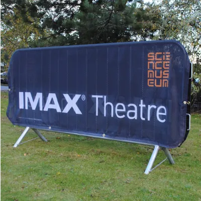 Bedruckte Absperrungsabdeckungen Bedruckte Absperrungsabdeckungen