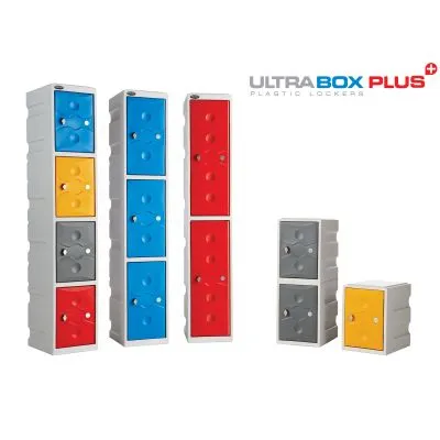 Ultrabox Plus+ Kunststoff-MiniBox-Schließfächer Ultrabox Plus+ Kunststoff-MiniBox-Schließfächer