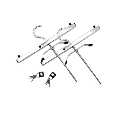 Dachträger-Leiterklemmen mit Sicherheitsschloss Dachträger-Leiterklemmen mit Sicherheitsschloss