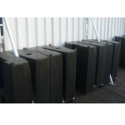 Wasserballast-Drehblock Wasserballast-Drehblock