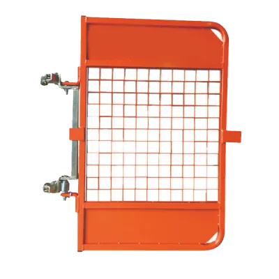 Federbelastetes Sicherheitstor aus Stahl Federbelastetes Sicherheitstor aus Stahl