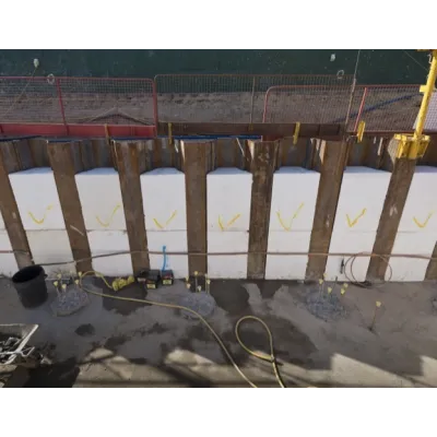 Spundwandfüllmaterial Spundwandfüllmaterial