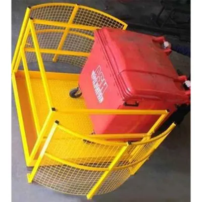 Pulverbeschichtetes Sicherheitspalettentor Pulverbeschichtetes Sicherheitspalettentor