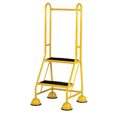 Mobile Sicherheitstreppe mit 2 Stufen