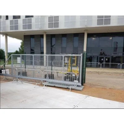 Temporäres Schiebetor Temporäres Schiebetor