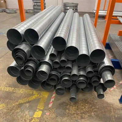 Verzinkte Lüftungsspiralrohre Verzinkte Lüftungsspiralrohre