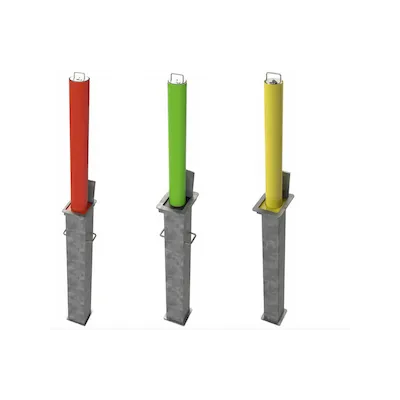 Teleskopische Sicherheitspoller Teleskopische Sicherheitspoller